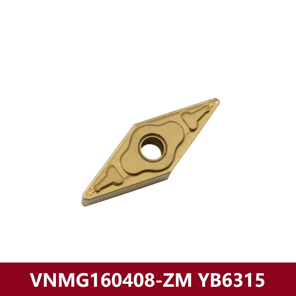 VNMG160408-ZM YB6315 Original CNC Lathe Cutting VNMG 160408 ZM VNMG1604 VNMG332-ZM Carbide Inserts Machine Tools VNMG16 Holder