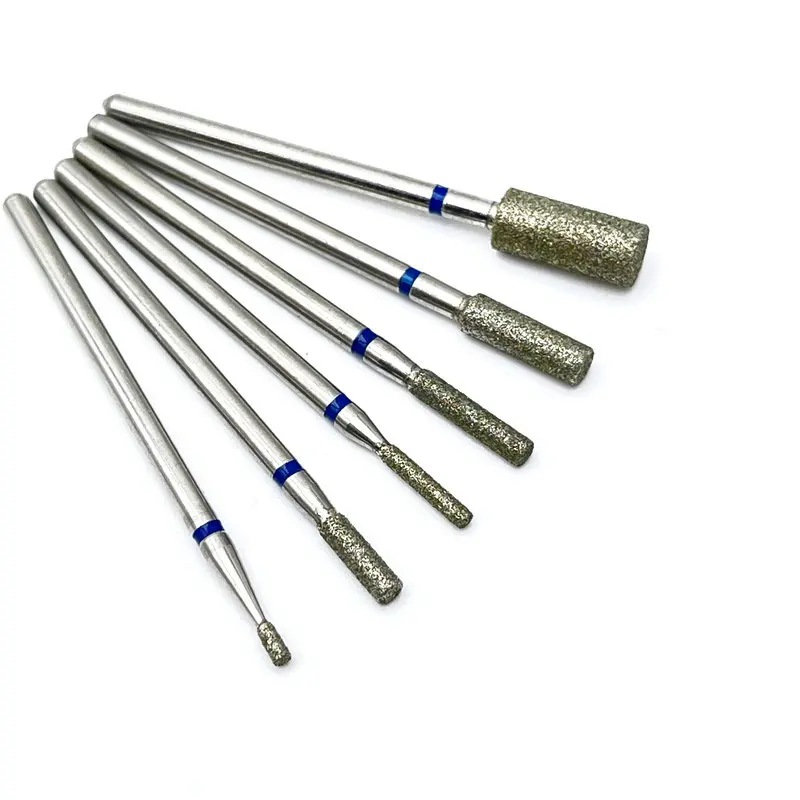 หัวเจียรเล็บเพชร 1 ชิ้น สำหรับเครื่องเจียรเล็บ อุปกรณ์เสริมสำหรับเครื่องทำเล็บ ขัดหนังกำพร้า ตัดเจล