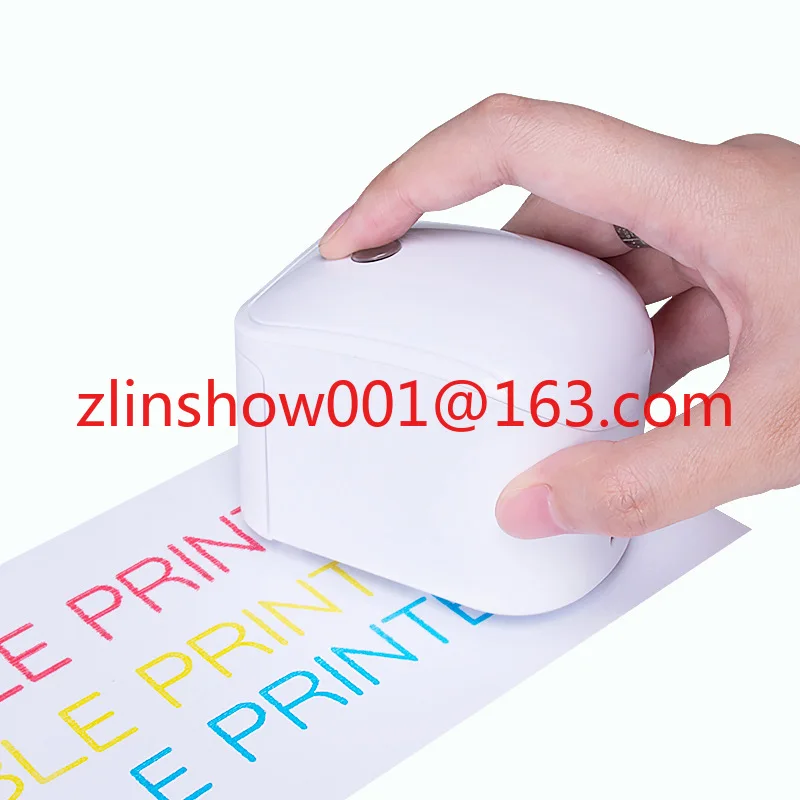 طابعة محمولة متعددة الوظائف بشعار صغير محمول طابعة نافثة للحبر للطعام