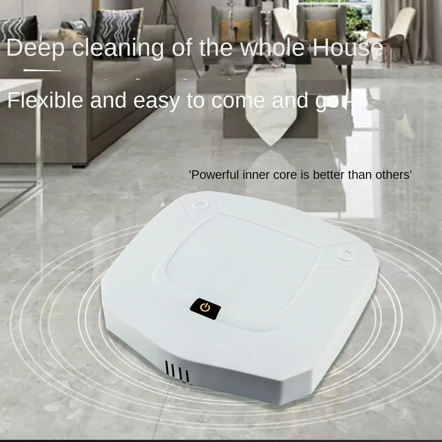 Ultimate Cleaning Expert Intelligent Square Shaped Sweeping Robot: Next Generation USB Automatic Vacuum Cleaner - Perfect for A