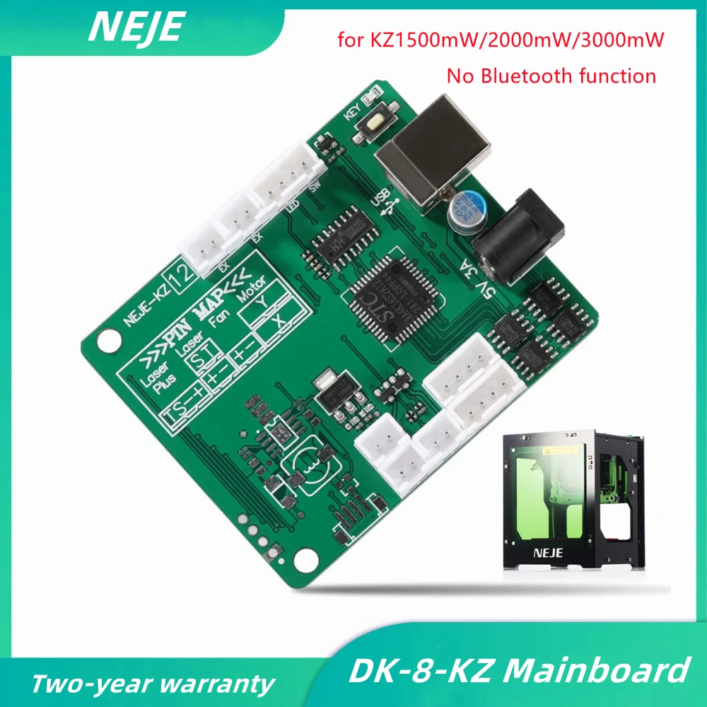 NEJE DK-8-KZ Mainboard Replacement for KZ1500mW/2000mW/3000mW Laser Engraver Accessories