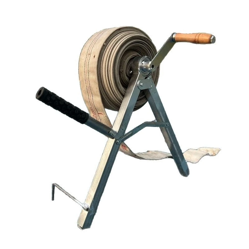 Water hose rewinder Agricultural watering Water hose collector Folding irrigation reel rack