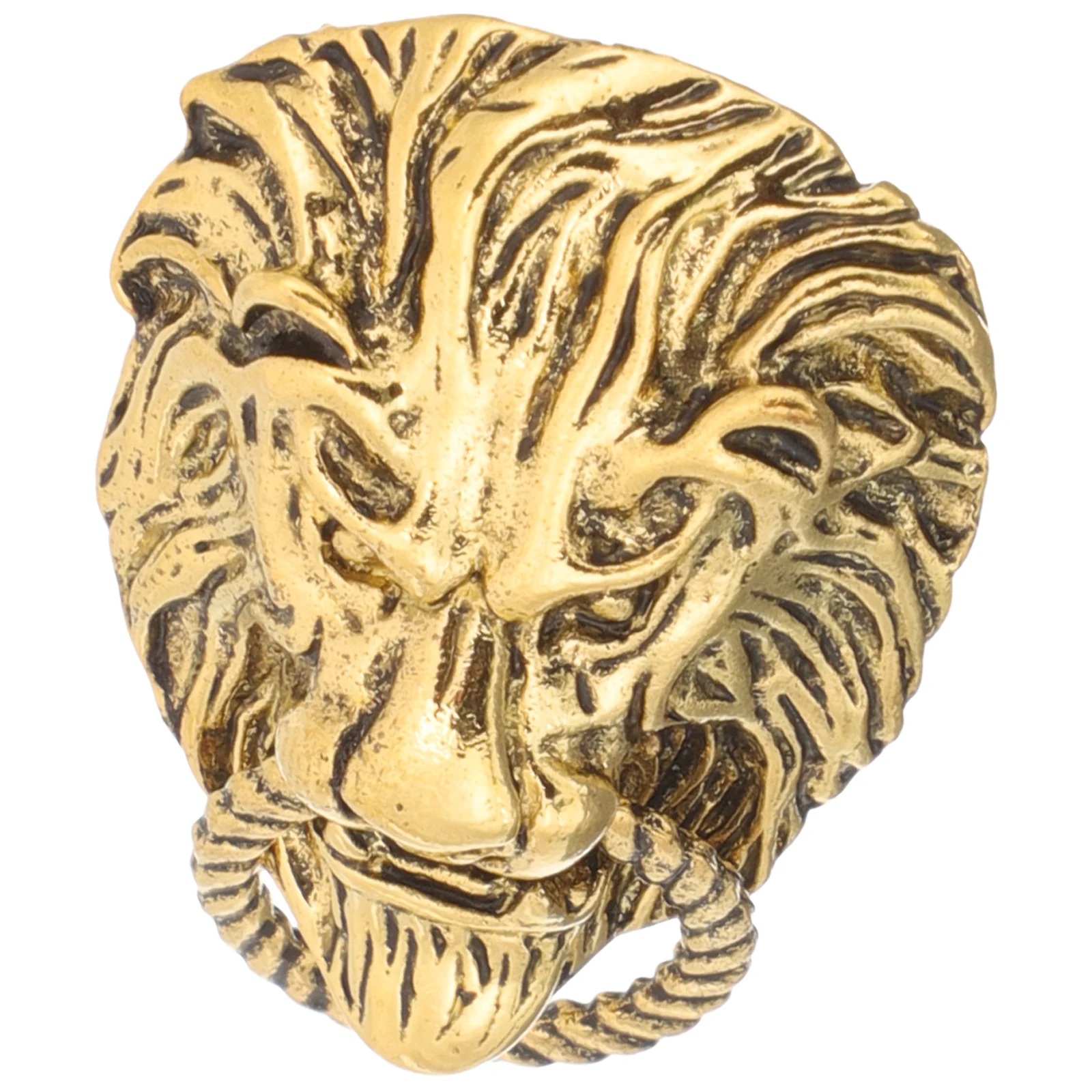 

Retro Lion Corsage Boutonniere Brooch Pin for Men Fashion Accessories Unique Animal Design Clothing Decorative Lapel