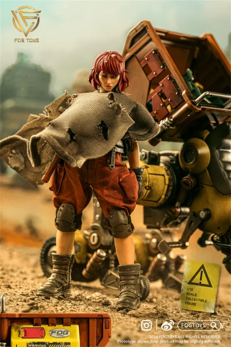 FOGTOYS EA02 Female Soldier Whimsical 26 Series Luxury Motorcycle 6" Full Set Anime Action Figure Model Toys Doll Gift In Stock