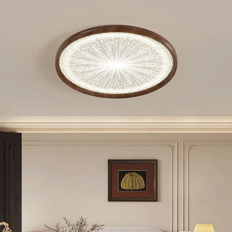 2026 New Firework Panel Lamp Modern LED Ceiling Lamps for Living Room Bedroom Dining Room Indoor Round Ceiling Chandelier Lights