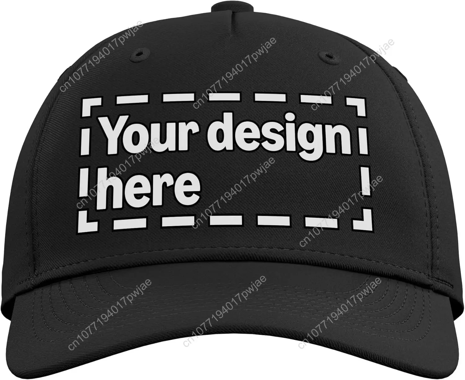 Custom Adult & Youth Baseball Hat - Image 2