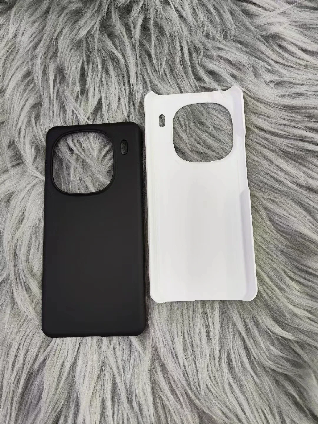 Oil Painting Skin Feeling Hard PC Shockproof Phone Case For vivo IQOO 12 6.78\