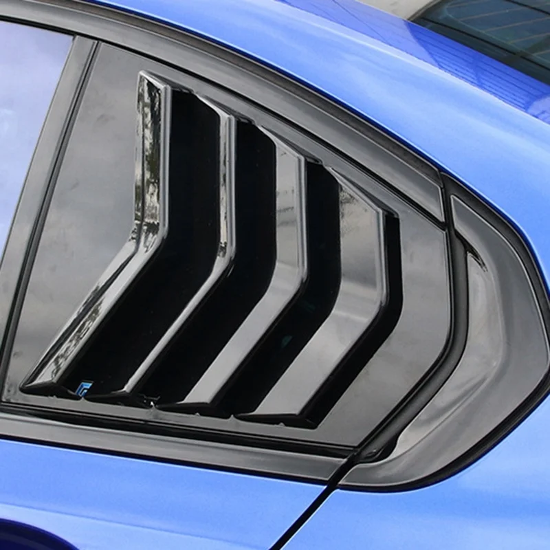 

Глянцевое черное треугольное заднее окно для BMW G20 G28 2019 2020 320 3 серии жалюзи треугольное окошко защита автомобиля