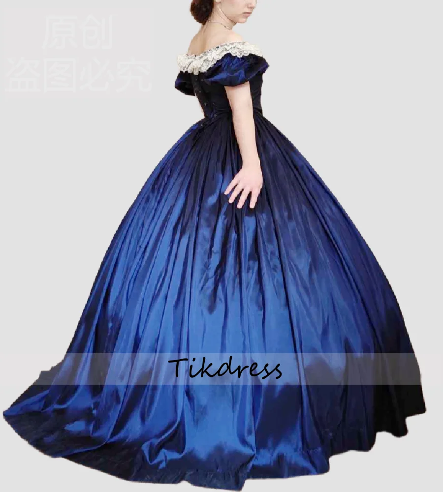 Schlichtes smaragdgrünes 1860-Abendkleid mit kurzen Ärmeln, Ballkleid, Satin, Spitze, Bürgerkriegs-Abschlussballkleid, mittelalterliches Kostüm, formell 2026