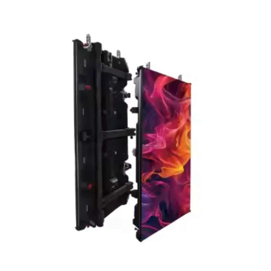 سطوع عالية 3000nits P1.95 P2.6 في الهواء الطلق COB تأجير شاشة عرض LED لوحة حجم 500x1000mm أفضل صندوق تكنولوجيا LED