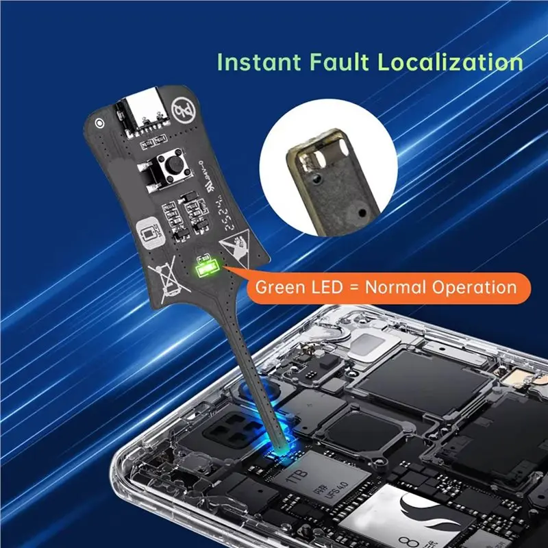 3X Motherboard Coil Tester Inductor Detector Tool For PC Repair Electromagnetic Induction Quick Fault Check-[ToolMr A83]