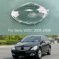 For 2006 2007 2008 Mercedes Benz R-class W251 R350 R500 Headlamp Lamp Cover Headlight Shell Transparent Lampshade Lens