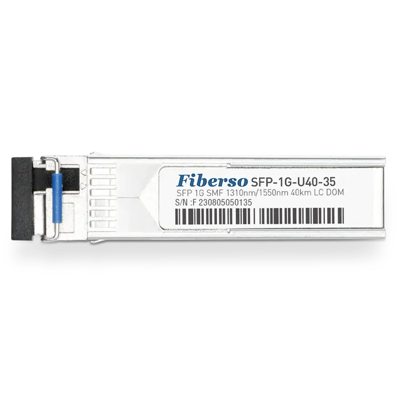 Fibra Compatível 1000BASE BiDi SFP Módulo LC 40KM Tx1310/Rx1550nm SM Transmissão De Fibra Óptica para Interruptores De Rede