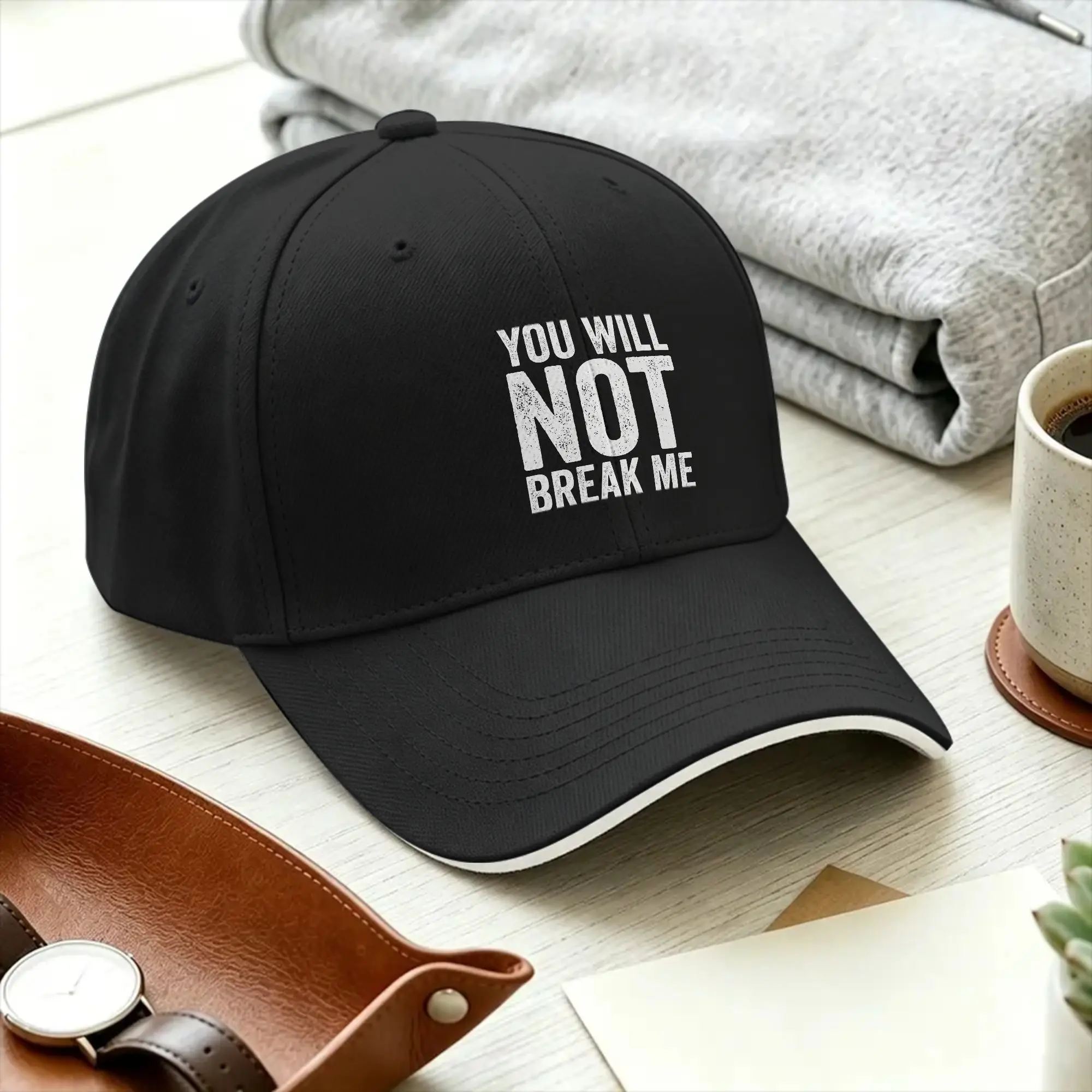 You Will Not Break Me Baseball Cap Dungeon Crawler Carl Fishing High Quality Hip Hop Hats Unisex-Teens Classic Baseball Caps