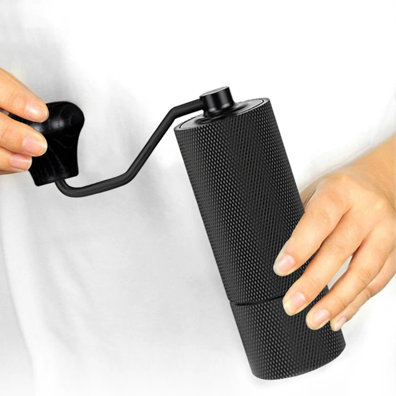 

Gingira Portable Hand Grinder Manual CNC Coffee Grinder High Quality Handle Design With Double Bearing Adjustable Tools