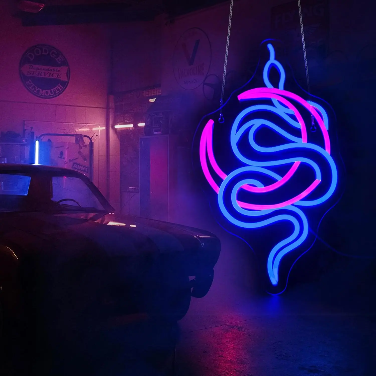 ثعبان القمر النيون Led أضواء النيون للنادي بار ديكور USB عكس الضوء اللعب استوديو الفني العصرية ديكور هدايا للفن Aficionados