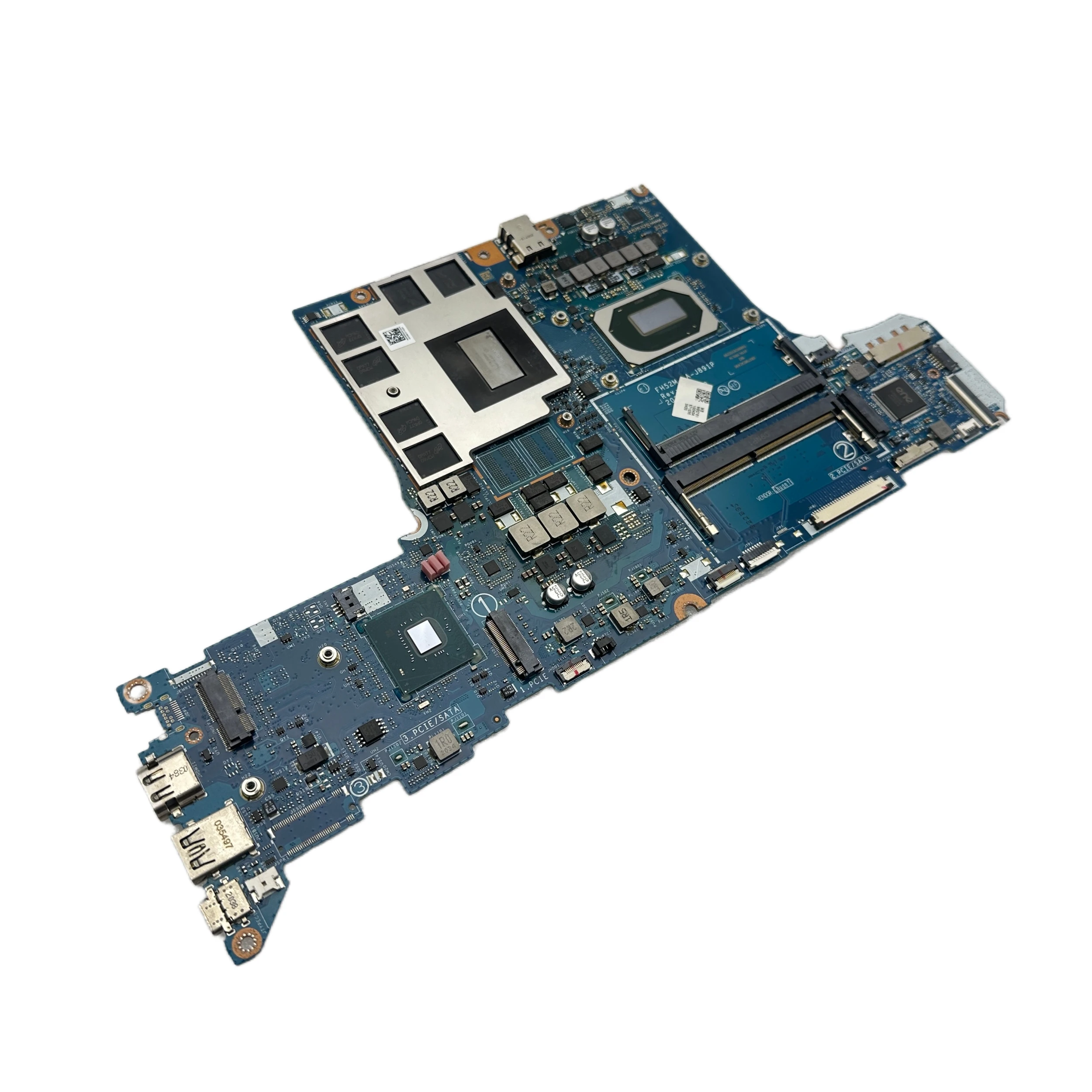 Para Acer Nitro AN515-55 Laptop Placa-mãe FH52M LA-J891P Com i5