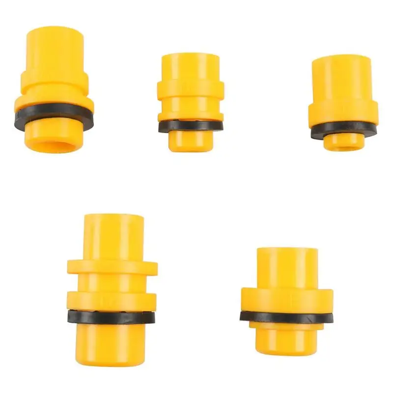 Radiator Coolant Filling Funnel Kit 15 Pcs No-Spill Coolant Funnel Kit With Valve ABS Cooling Refill Tool Sets For Universal