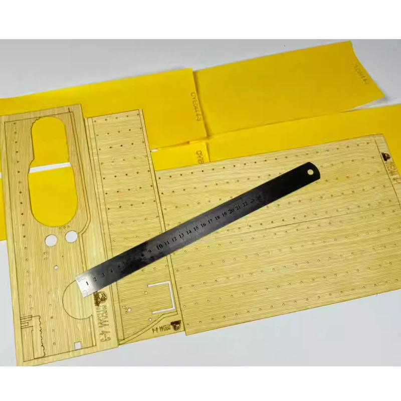 

МОДЕЛЬ CHUANYU ДОСТАВКА CYE044 масштаб 1/72, деревянный маскировочный лист для полетовой палубы для модели Takom 5023 LJN Aircraft Carrier Akagi