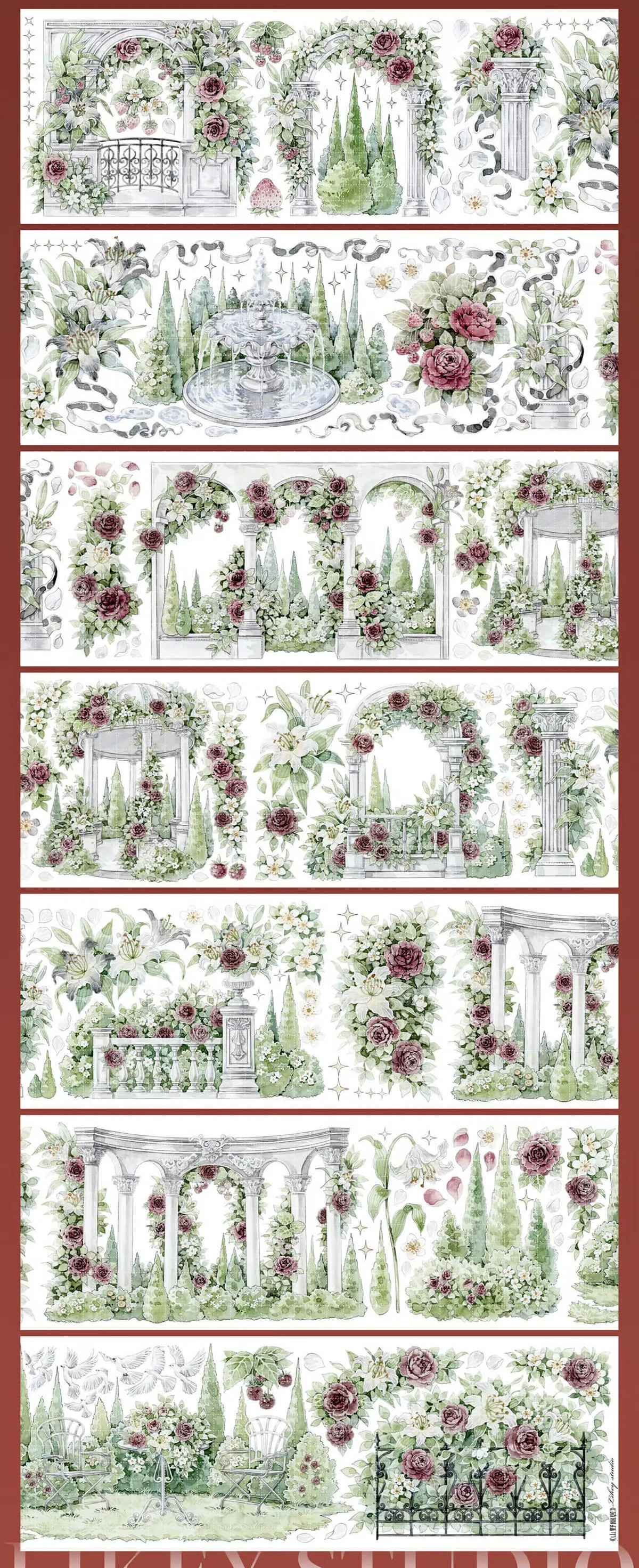 شريط واشي للحيوانات الأليفة بحلقة واحدة من likey / محكمة عطر الأحلام المكسورة / سكر مكثف بنجوم / انعكاس الثلج الجليدي / ماونتن ويلدرن #4