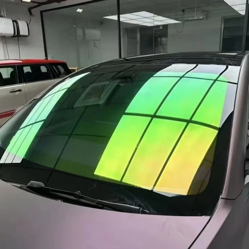 

Wholesale 99% UV Rejection Green Nano Ceramic Chameleon Tint Film Window Tint Film Car Window Tinting Film