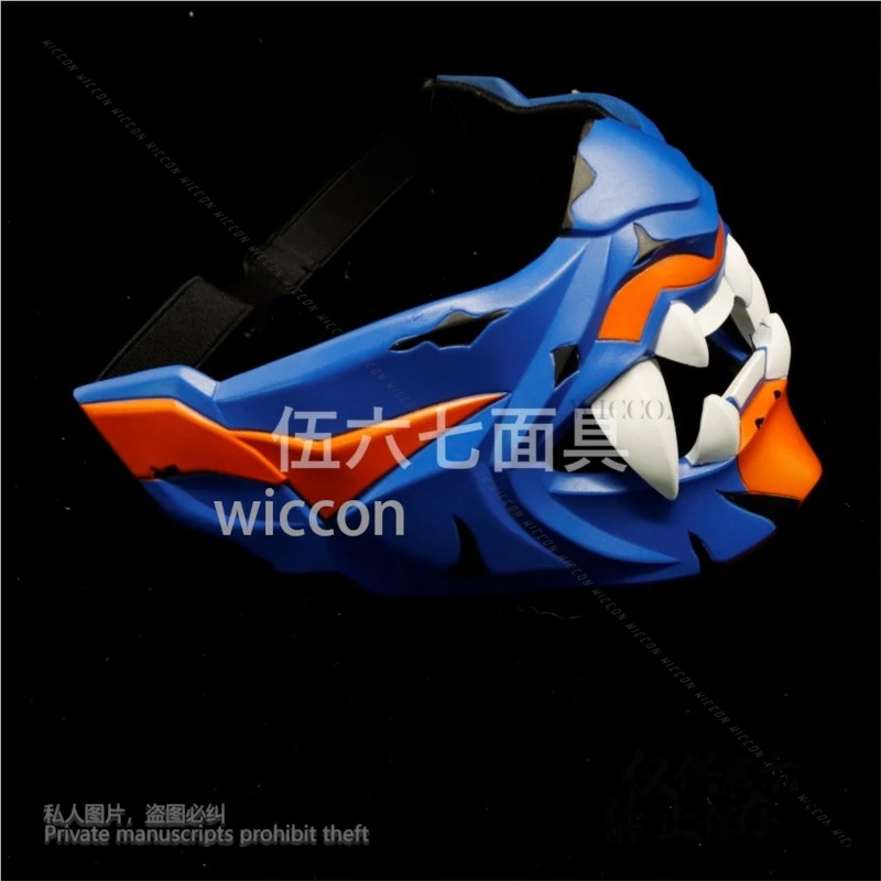 Valorant Yoru-mascarilla de resina con estampado 3D, disfraz de Cosplay, casco, sombreros geniales Y2K, accesorios de fiesta de cómic de Halloween, accesorios para hombres y mujeres