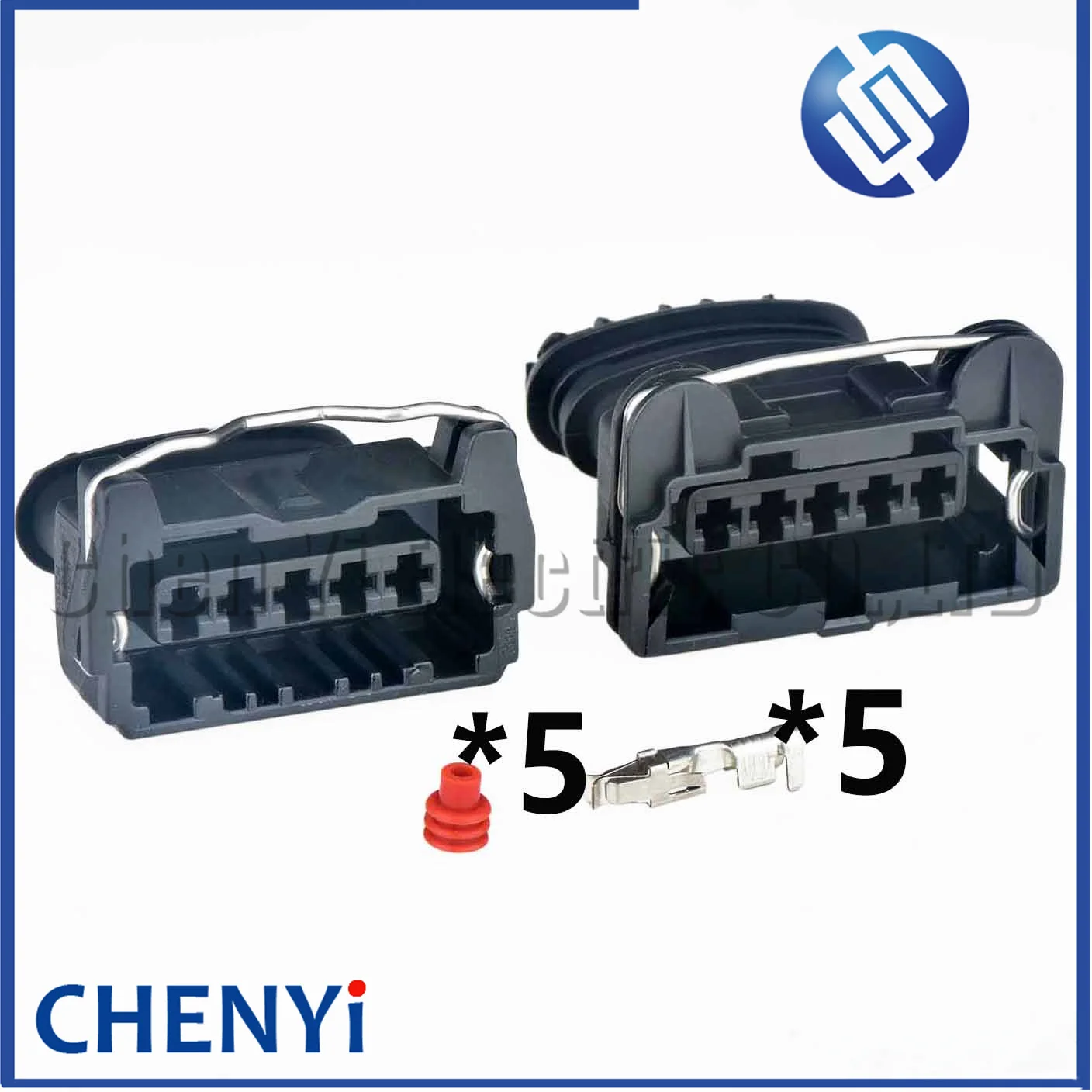 5 Pin Automotive Ignitor Sensor connector Motorcycle headlamp Wire harness plug 282193-1 1 287 013 006 827579-1 1928402595