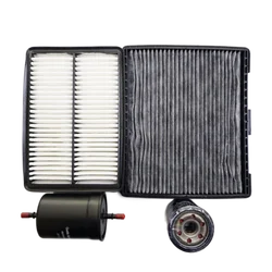 air filter +cabin air condition filter + fuel + Oil filter for JAC J6 J5 heyue