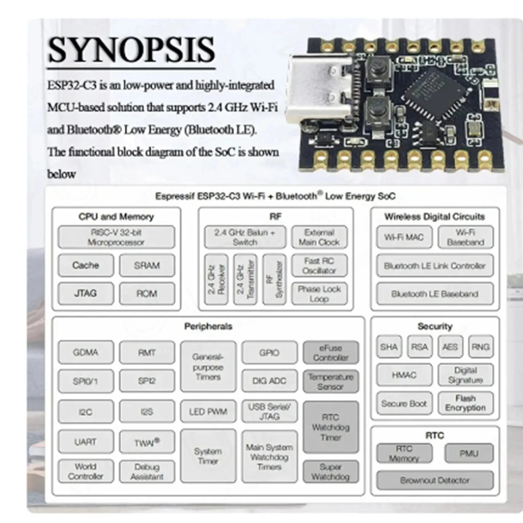 【recomendar】4x-placa-de-desenvolvimento-esp32-c3-supermini-wifi-bluetooth-para-arduino