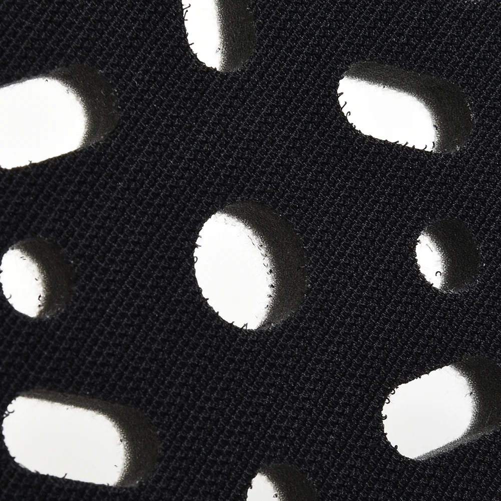 Almohadilla de interfaz de 6 pulgadas y 150mm, almohadilla de papel de lija de esponja suave de molino seco, 6 pulgadas, 17 agujeros, multifunción