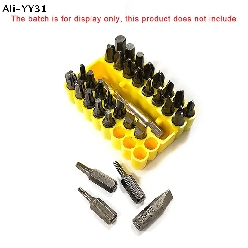 【DA】1/2/5pcs Bit Holder 32 Holes Bit Hex Shank Organiser Screwdriver Bit Holder Drill For Storage For 6.35MM Shank Storage Box