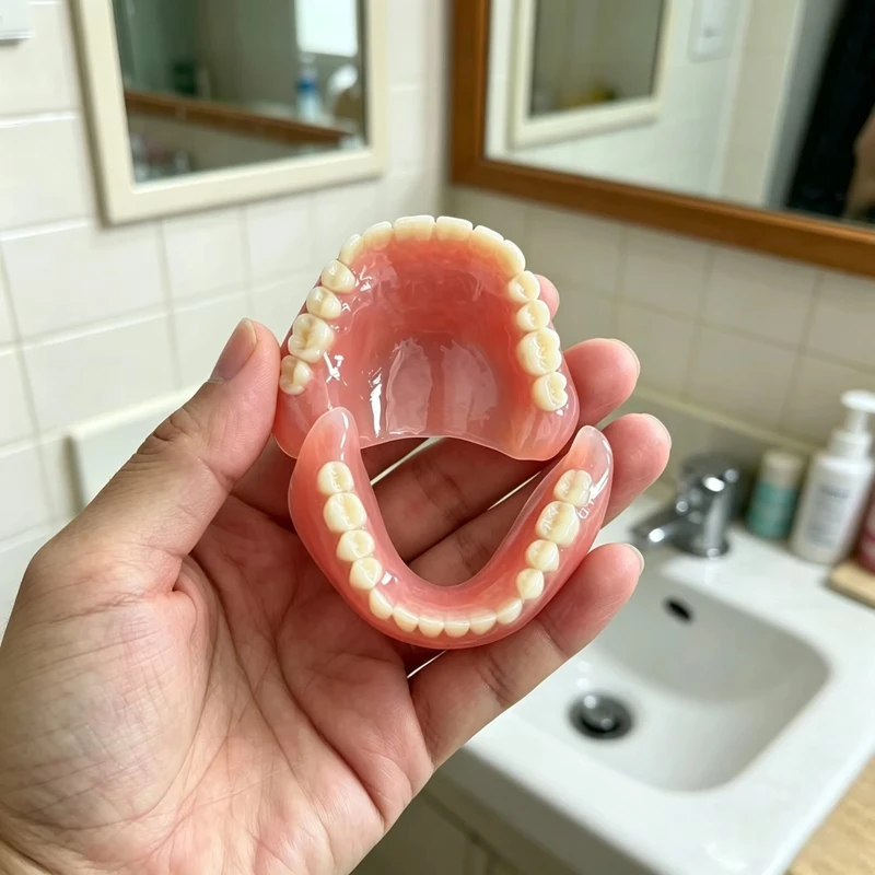 Comfort Handmade Dentures Upper&Lower Silicone Fake Teeth Braces Natural Fit Instant Smile Oral Care For Men Women Bright Smile