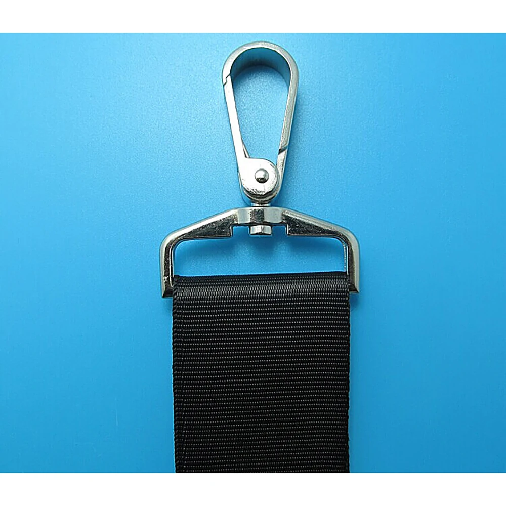 12/16/19/25/32/38 مللي متر المعادن المفاجئة هوك هوك تدوير مشبك قفل طوق حلقة تسلق حزام أبازيم KeyChain بها بنفسك حقيبة سلسلة مفاتيح جزء الملحقات