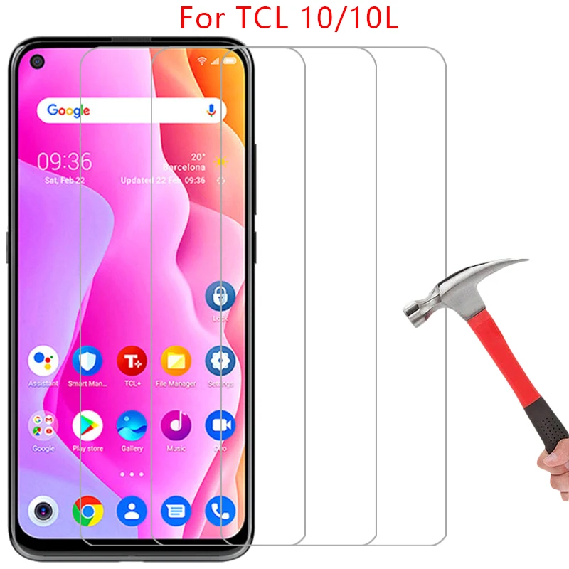 screen protector tempered glass for tcl 10 10l 5g phone case on tcl10 tcl10l l lite back cover 360 protective 10case 10lcase cas