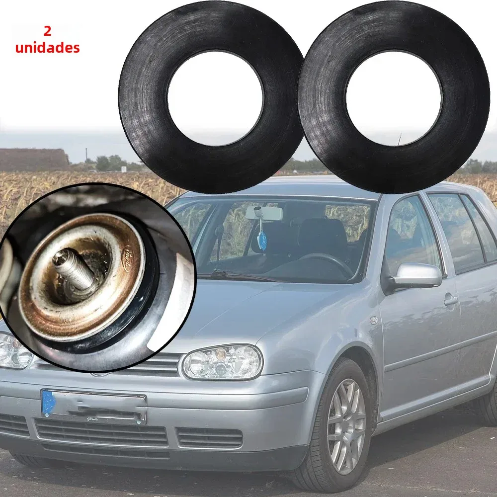 2x para vw golf mk2 3 4 torre de amortecedor dianteiro do carro amortecedor de borracha anel bucha rolamento arruela protetor durável reduzir ruído