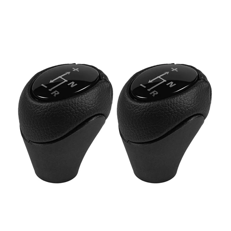 

2Pcs Auto Parts Automatic Gear Shift Knob Lever Shifter For Mercedes Benz Smart Fortwo Roadster 450 451 Brabus Fortwo