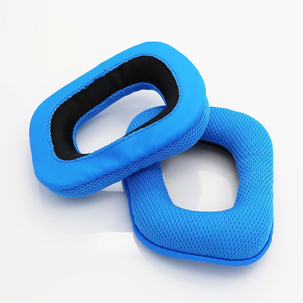 1 زوج استبدال وسادات الأذن بطانة للأذن شبكة النسيج سماعة وسادات الأذن سماعة الأذن وسائد ل لوجيتك G930 G430 G432 G332 G35 F450