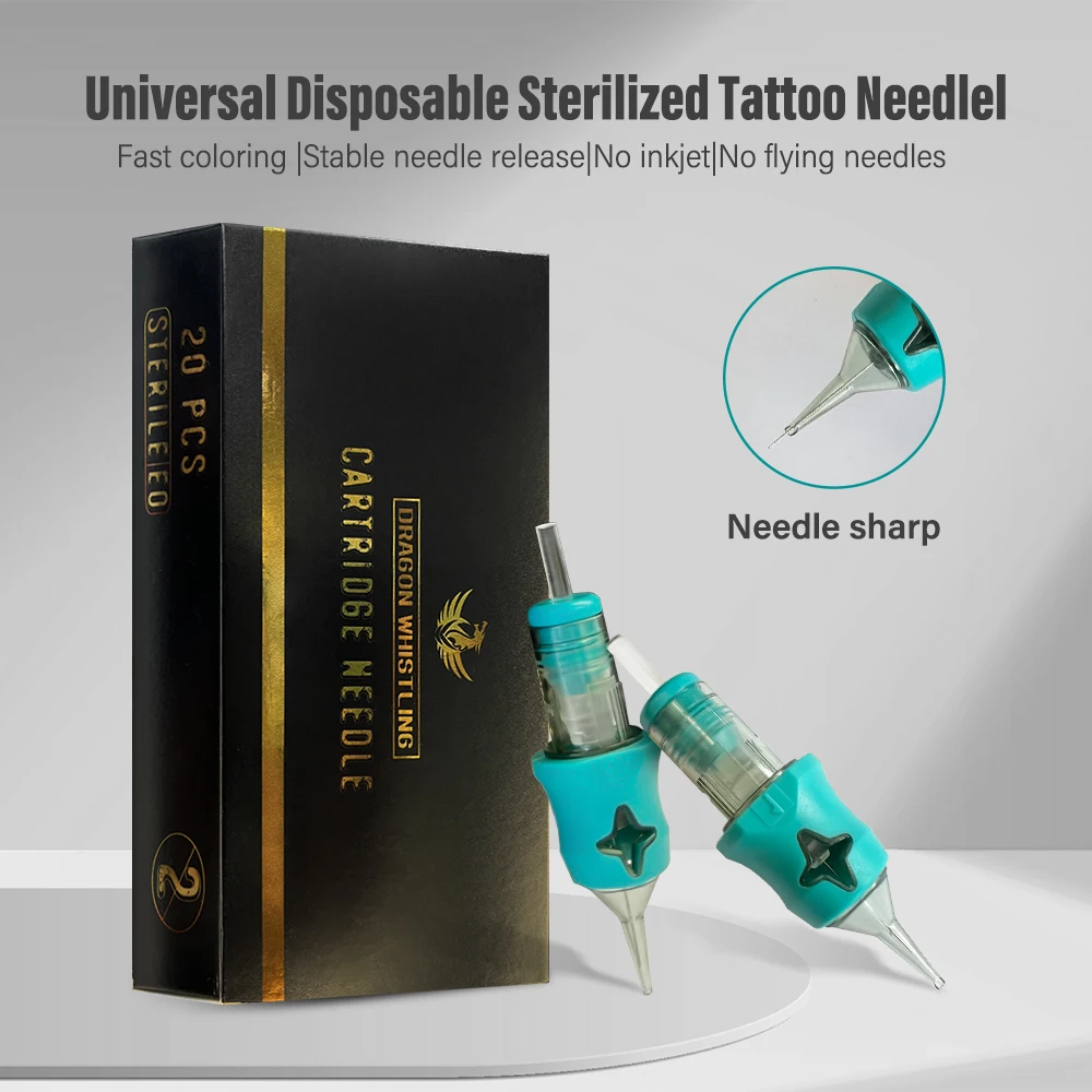 

20PCS Universal Tattoo Needles Disposable Tattoo Needle Cartridge Revolution Cartridge For Tattoos Machines Body Art