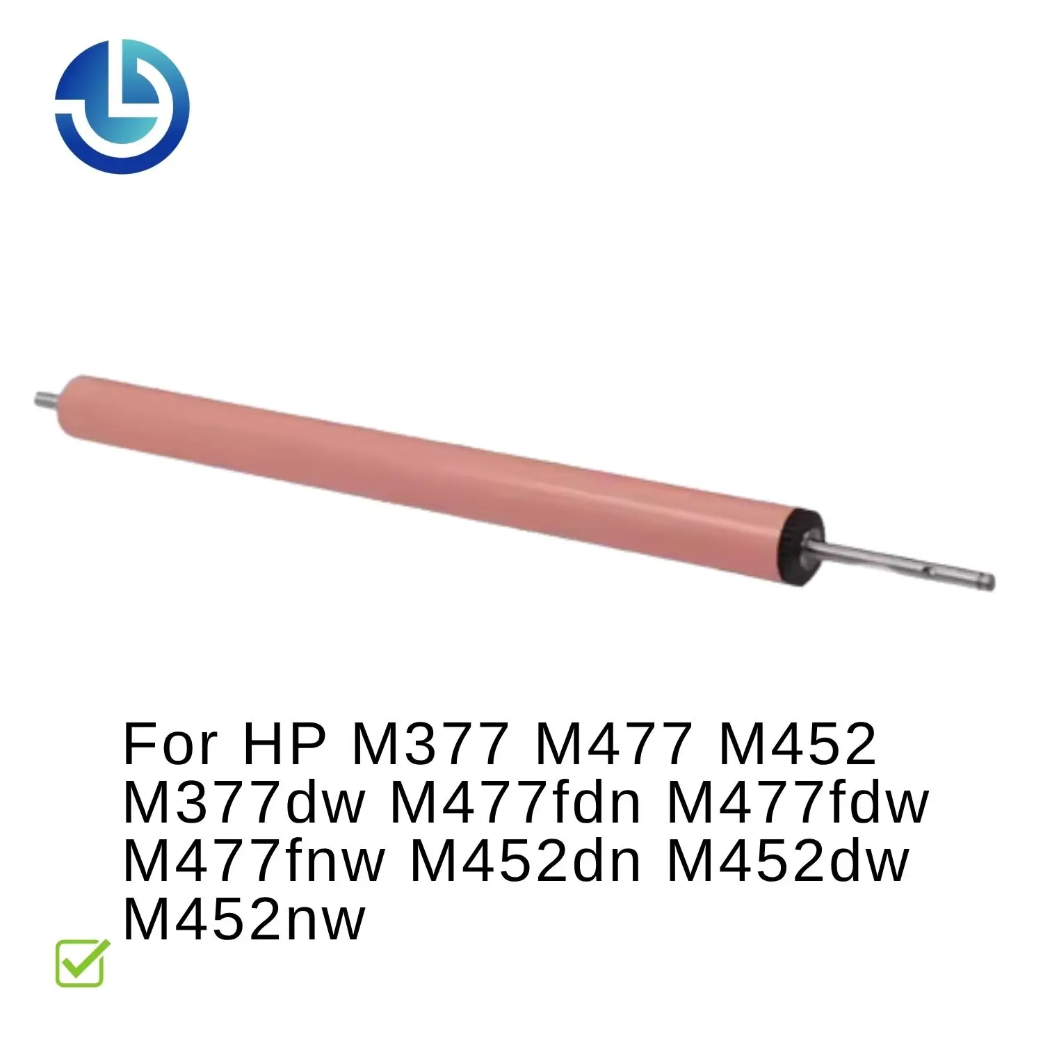 Fuser Lower Sleeved Pressure Roller for HP 377 477 452 M377 M477 M452 M377dw M477fdn M477fdw M477fnw M452dn M452dw M452nw