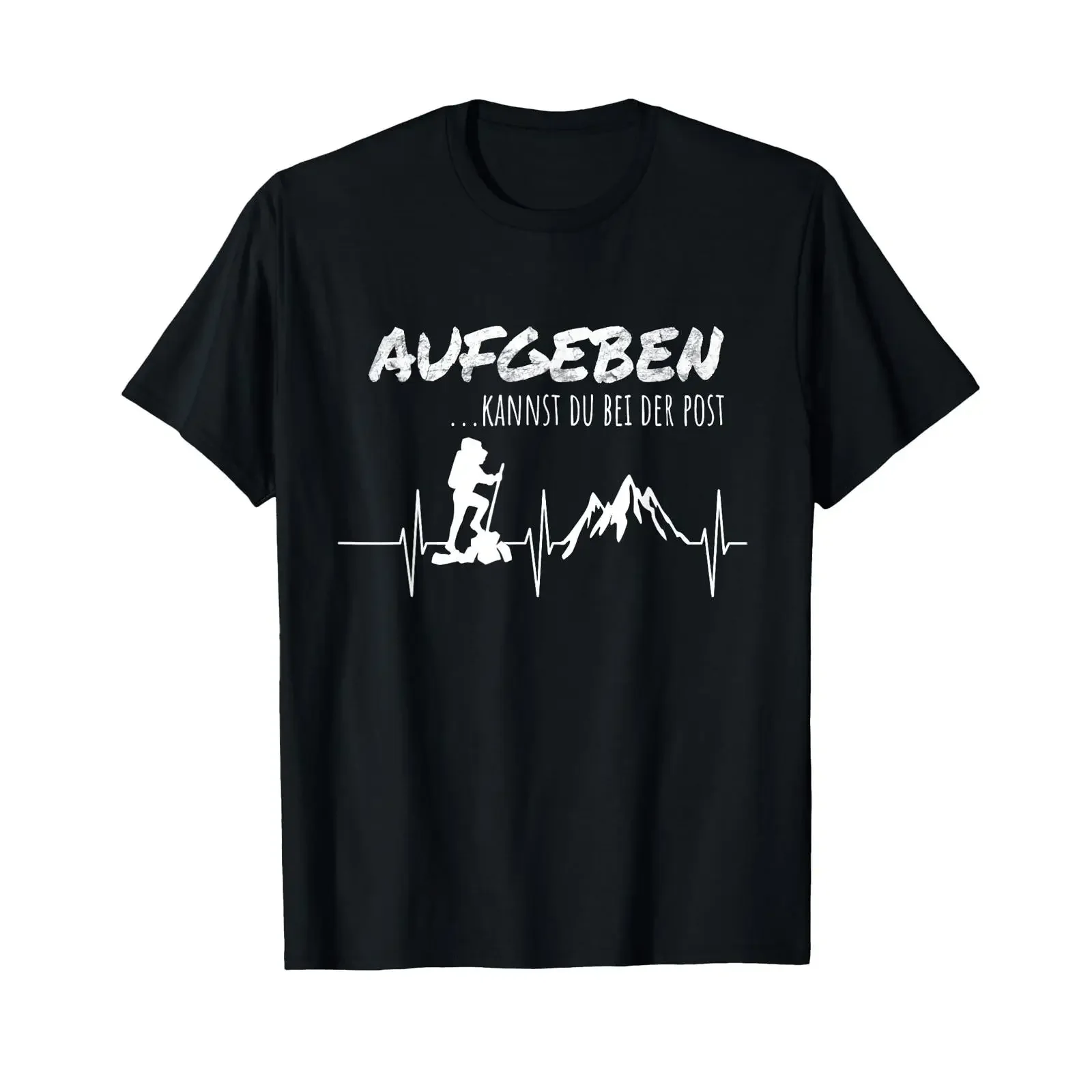 T shirt with German text You can drop it off at the post office in Wanderberg vintage Washed Slightly Comfortable Stylish