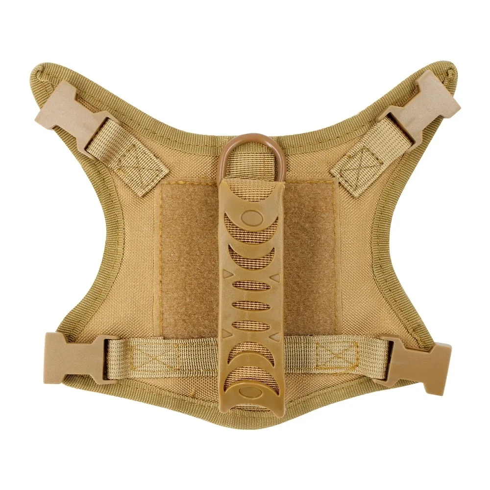 Tactical vest for kittens and small dogs military harness for cats traction strap to prevent escape breathable with 2 Stickers - view 4