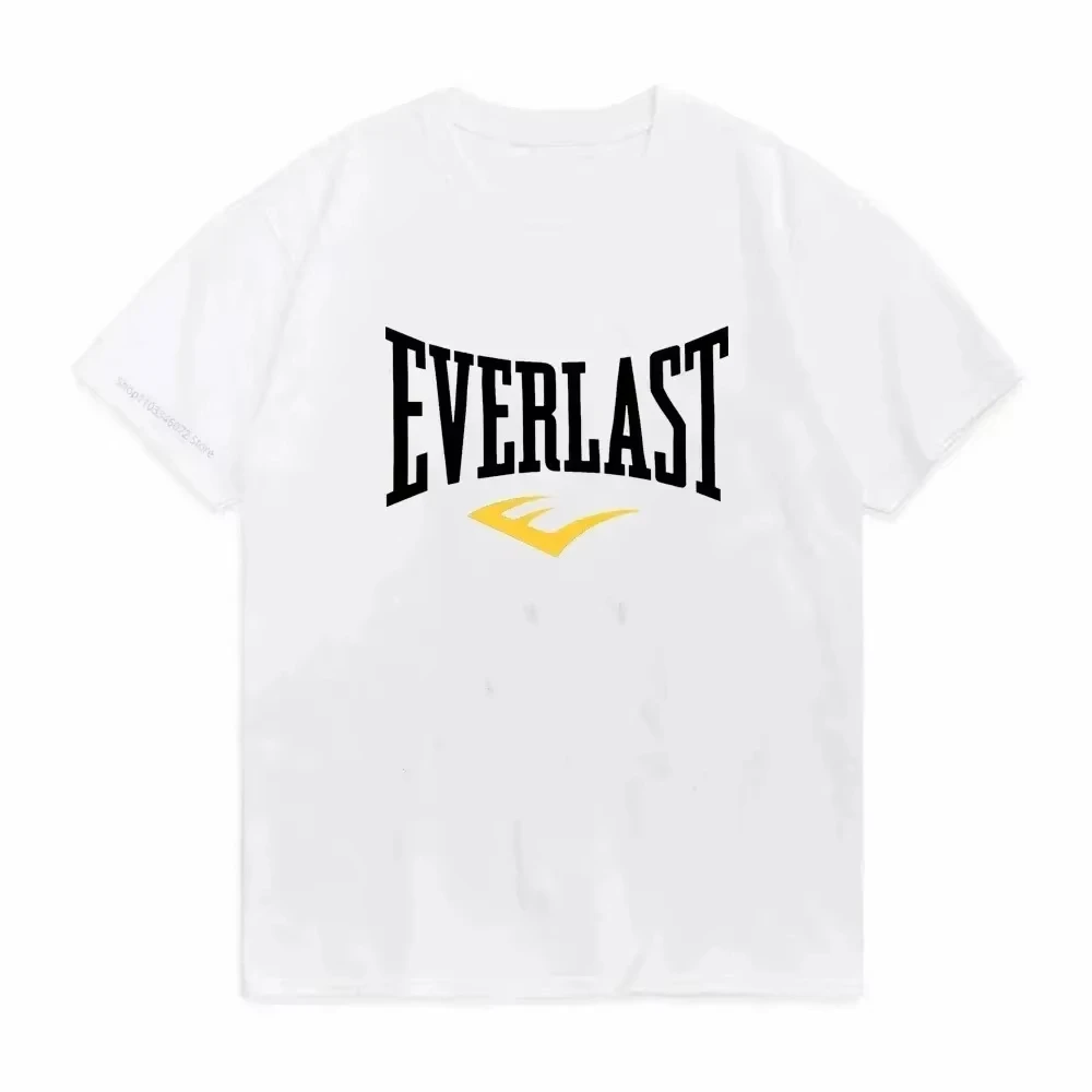 Camiseta Clásica 2026 con Logotipo de Marca Famosa de Boxeo y Deportes de Combate, Camiseta Gráfica de Algodón para Hombre y Mujer, Ropa Urbana de Verano