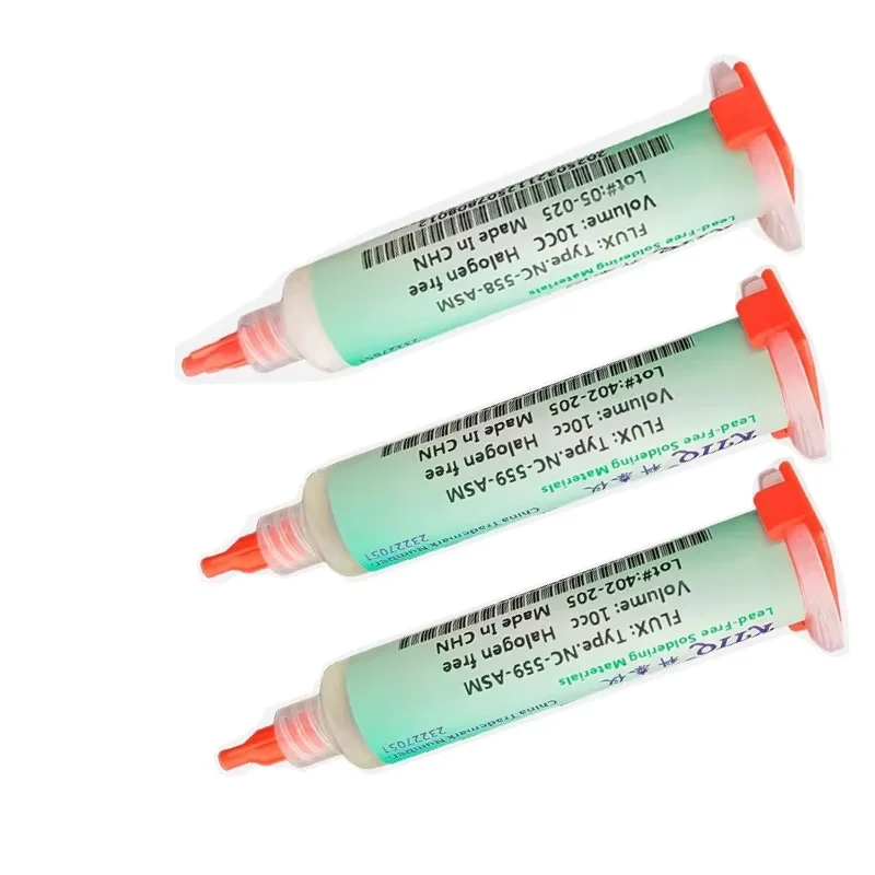 559 558 No-clean Solder Paste BGA Lead-Free Solder Flux for Mobile Phones Including Plunger Tip