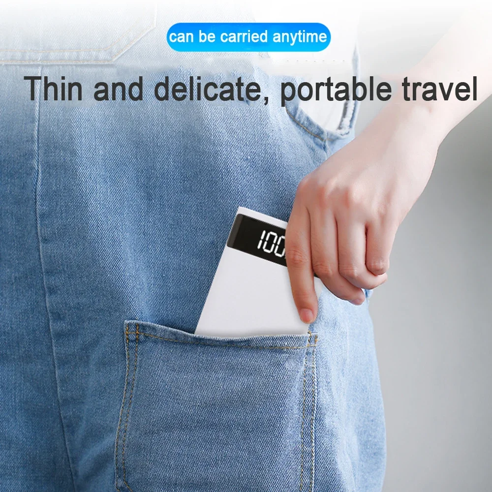 USB 5 فولت نوع C PD سريع شاحن الهاتف المحمول المزدوج 4*18650 قوة البنك صندوق البطارية لتقوم بها بنفسك شل الحال بالنسبة آيفون X سامسونج S10 زائد #6