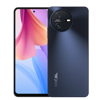 Blackview OSCAL TIGER 12 smartphone Helio G99 6,78 '' 120 Hz 2,4K display mobiele telefoon 8GB 128GB, 64MP, mobiele telefoon Android13