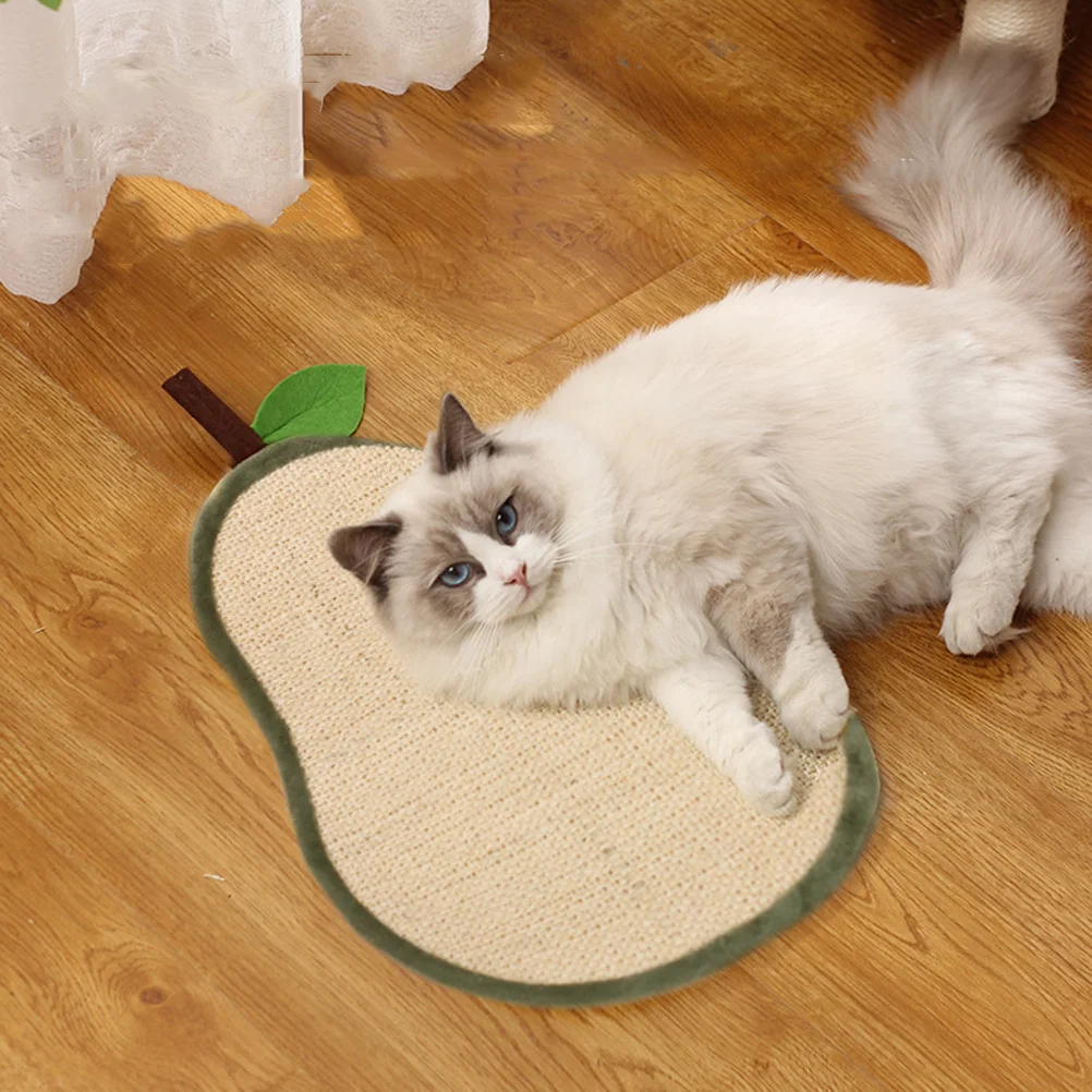 

Sisal Cat Scratching Board Durable Kitten Scratch Resistant For Indoor Cats Pet Claw Rubbing Hanging Scratcher Cat