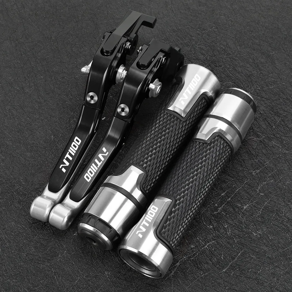 

For Honda NT1100 NT 1100 nt1100 2021 2022 2023 Motorcycle Extendable Handbrake Brake Clutch Levers Handle Grip Handlebar Grips