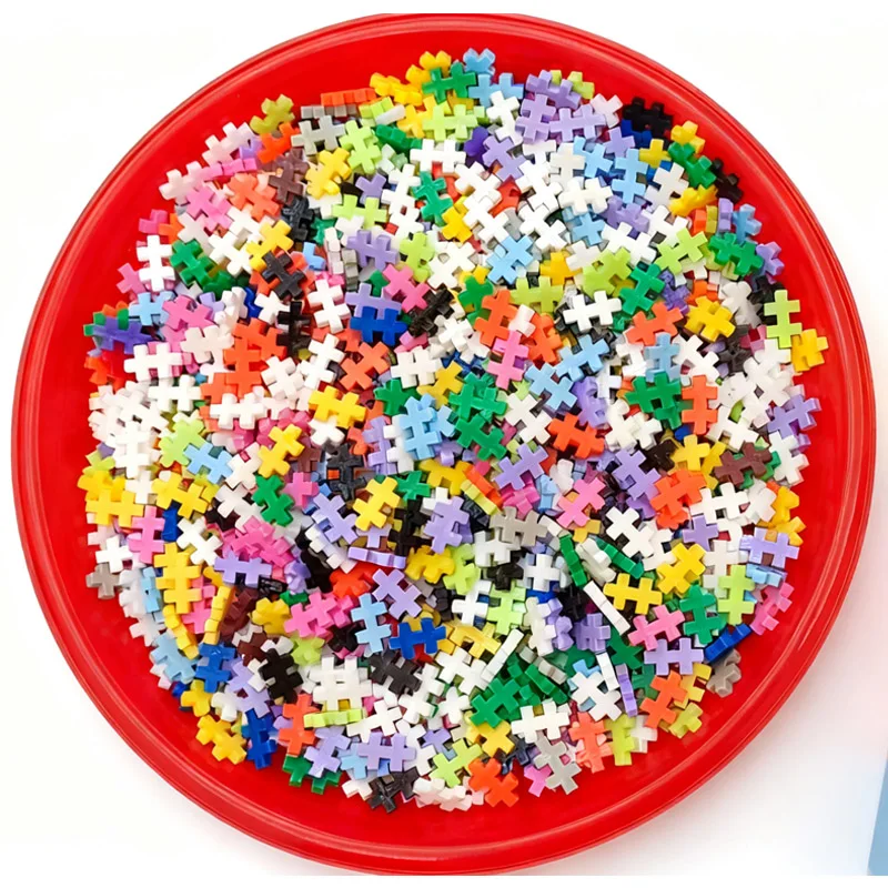 

DIY Creative Building Blocks Lot Pack Plus Plus Classic Building Blocks Assembled Birthday Gifts Children's Educational Toys