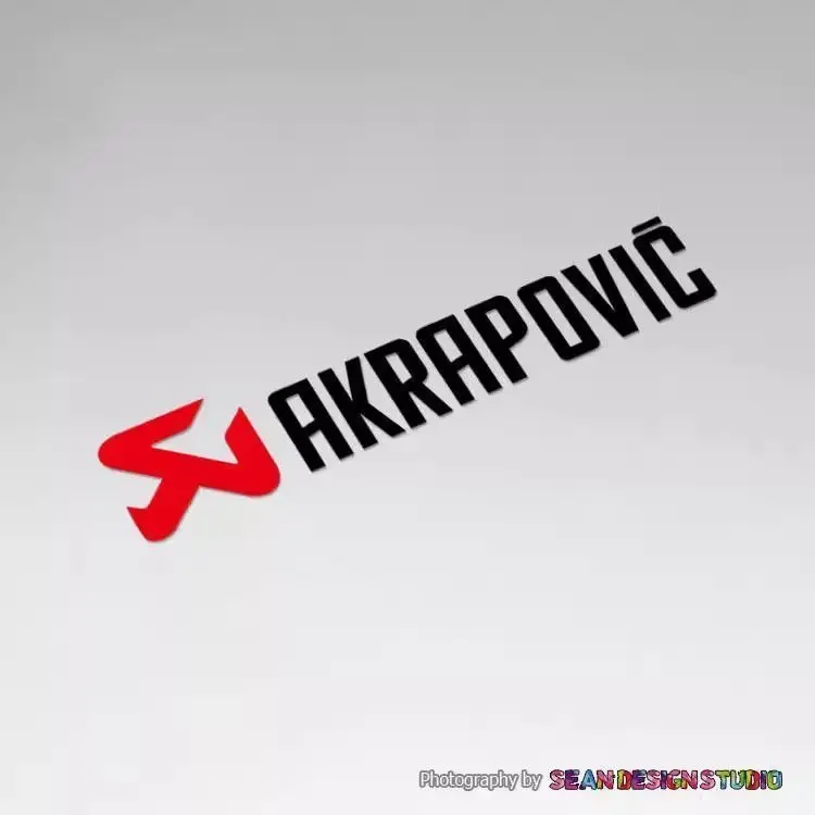 Akrapovic العقرب نوع دراجة نارية العادم الأنابيب ملصق مقاوم للماء عاكس ملصق سحب زهرة ملصق تعديل