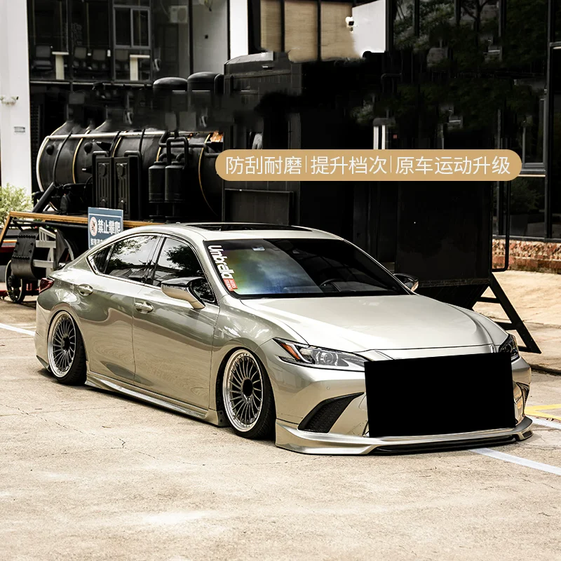 For  ES200 ES260 18-23 modified Front Lip Rear Lip Side Skirt Surround Car Accessories Body Kit